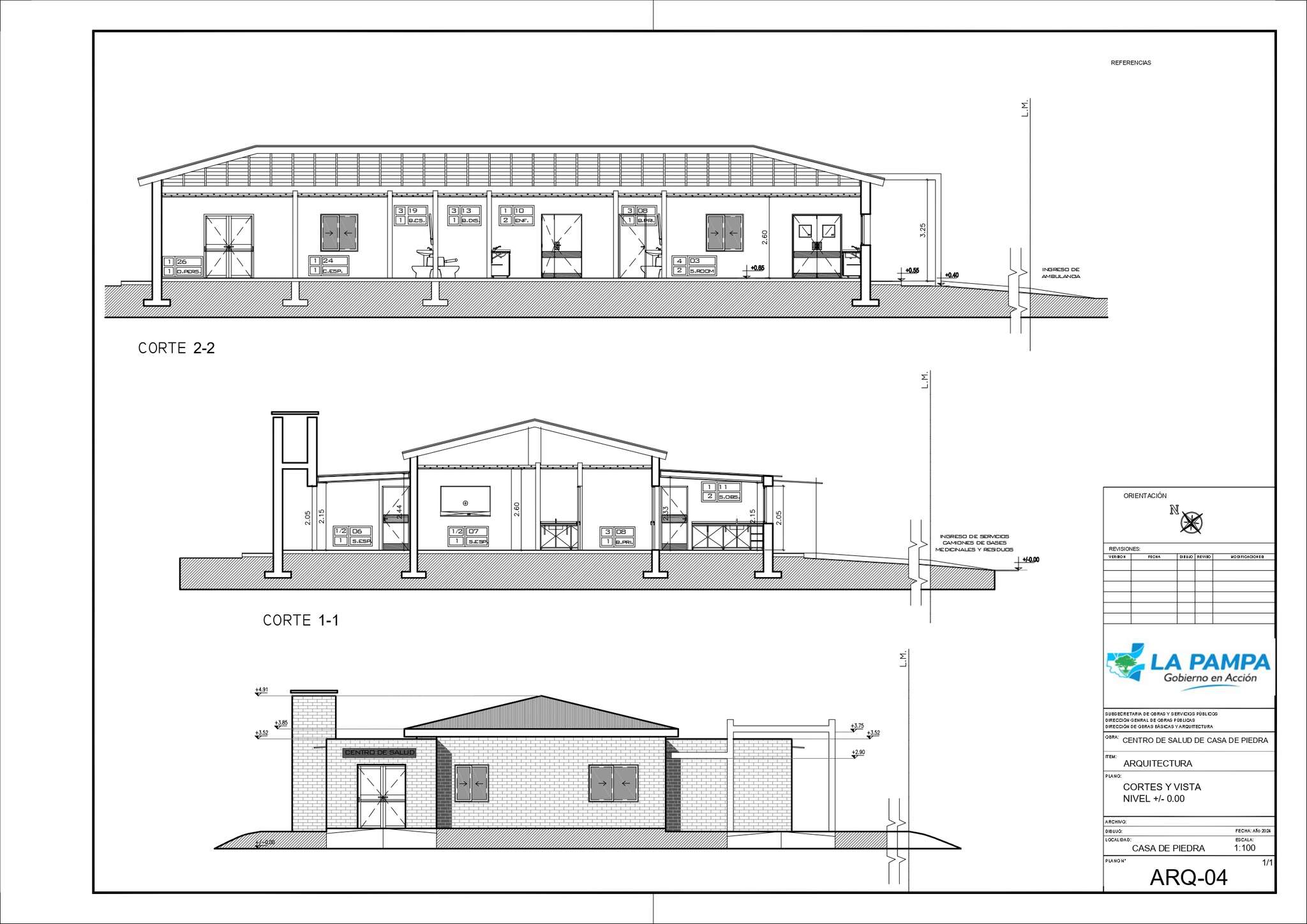 El Gobierno llamó a licitación para refaccionar y ampliar el Centro de Salud de Casa de Piedra