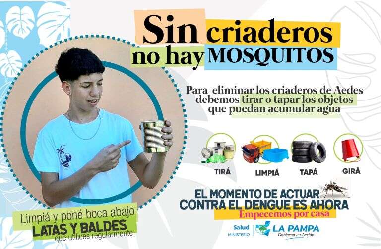 Salud Pública confirmó un caso de dengue en General Pico