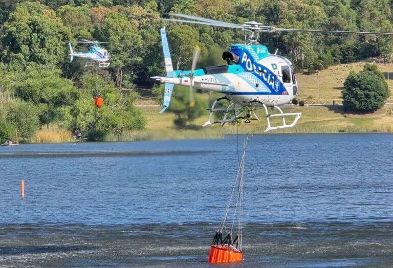 Tandil sigue en llamas: Bomberos trabajan para cesar el fuego en el Cerro de la Cruz