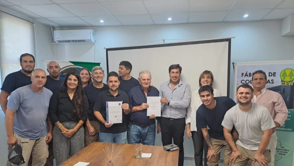 Winifreda: la cooperativa obtuvo certificación de normas Iram