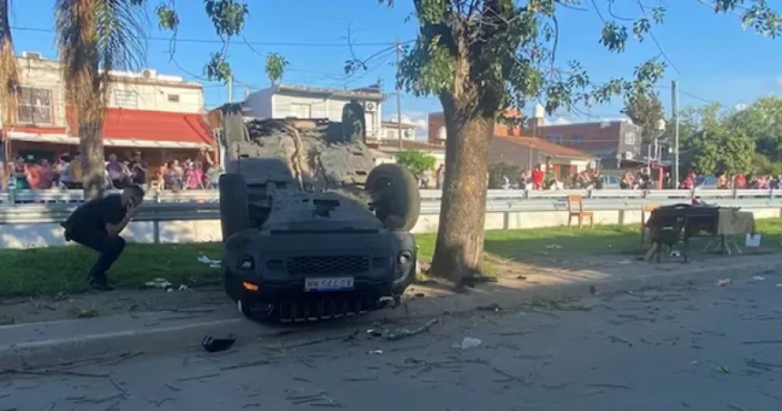 Una bebé de 11 meses murió atropellada por ladrones que escapaban a los tiros de la Policía