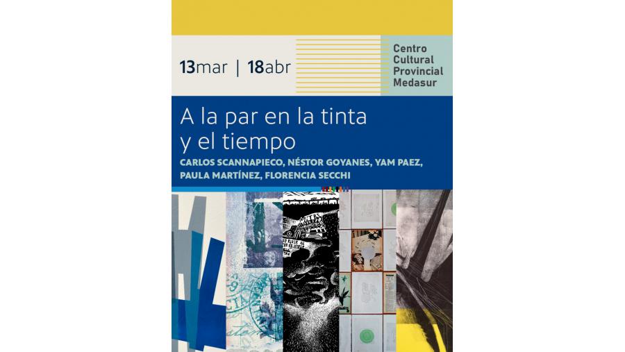 “A la par en la tinta y el tiempo”: El grabado inaugura el ciclo de muestras 2025