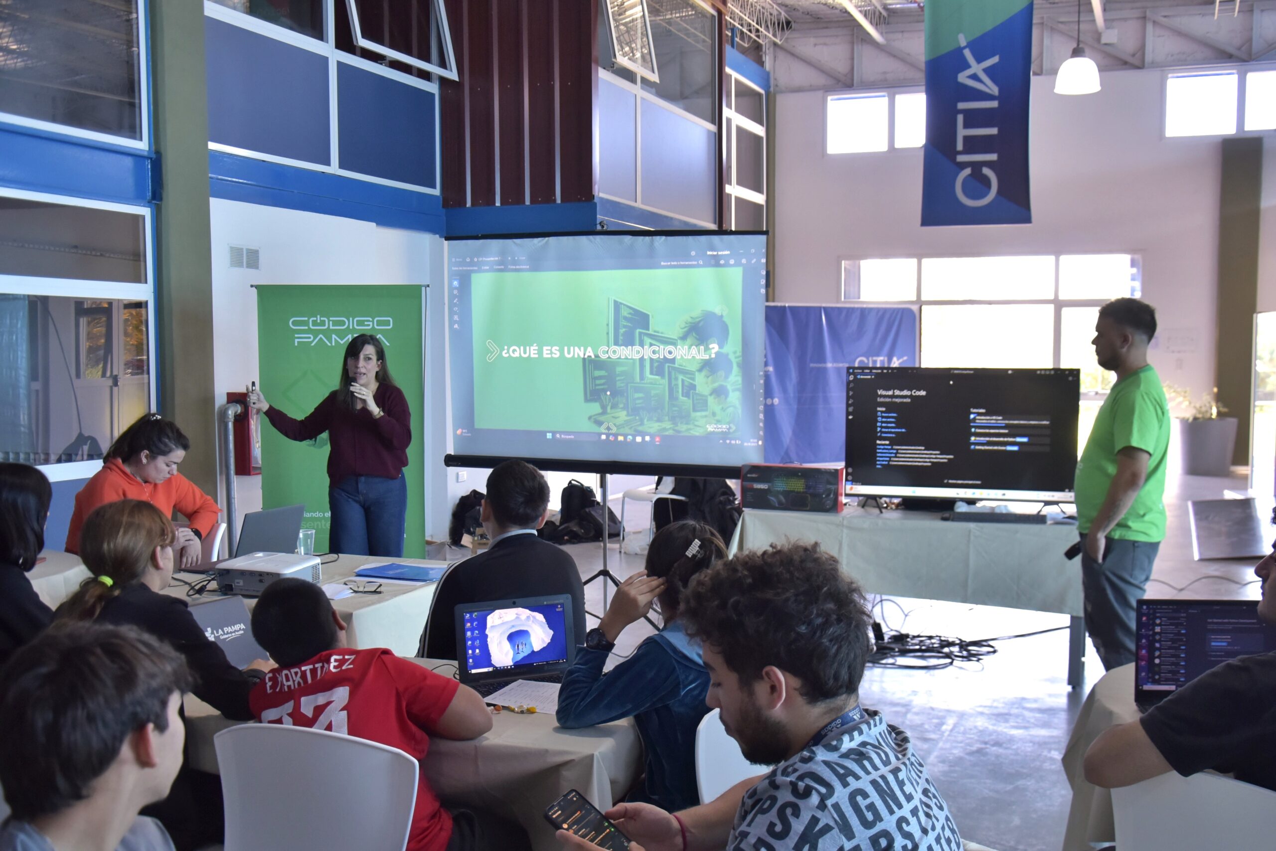 Código Pampa en General Pico: impulsando talentos tecnológicos en la Provincia