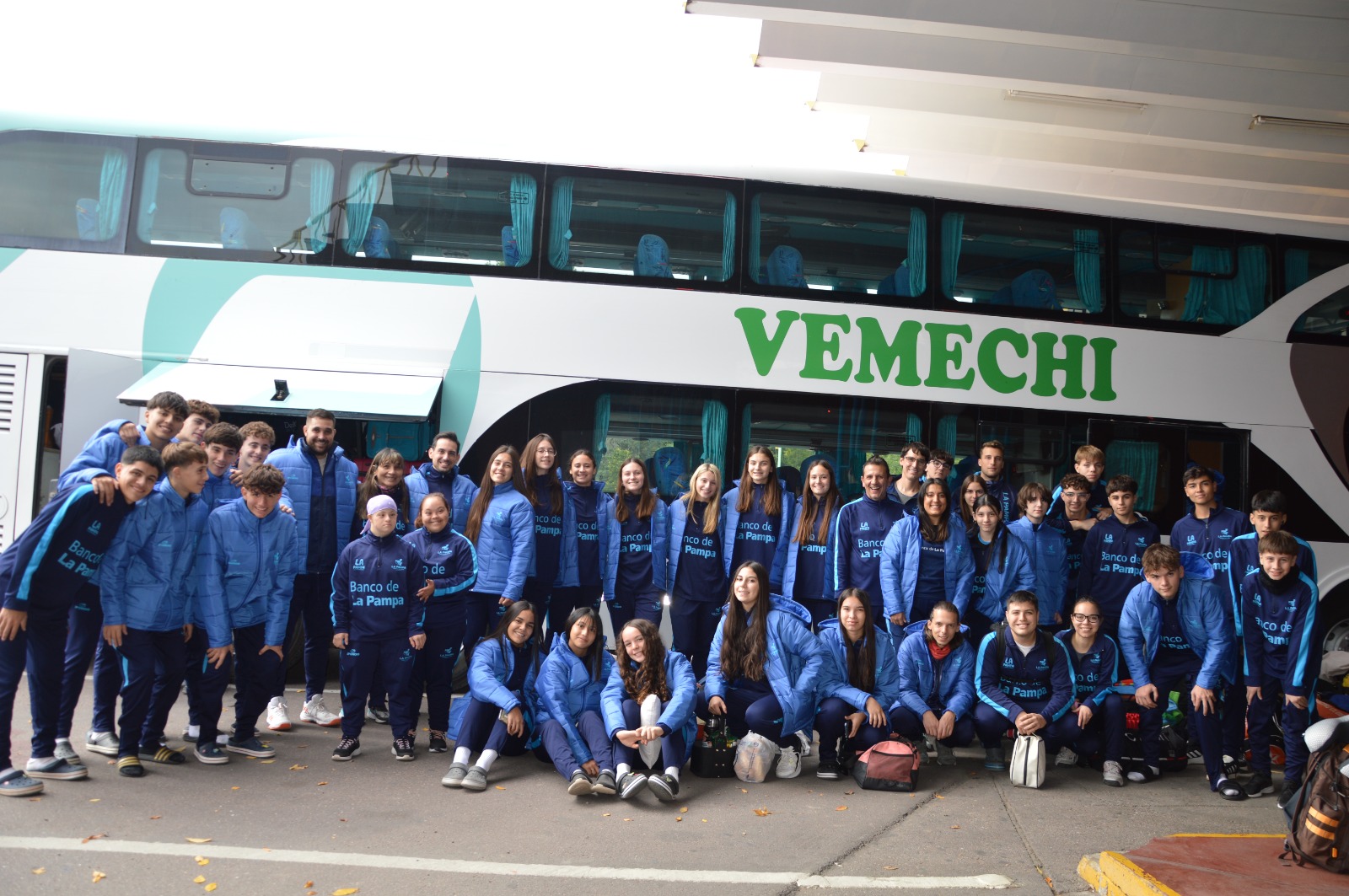 La Pampa partió con destino a Santa Cruz, Tierra del Fuego y Chubut
