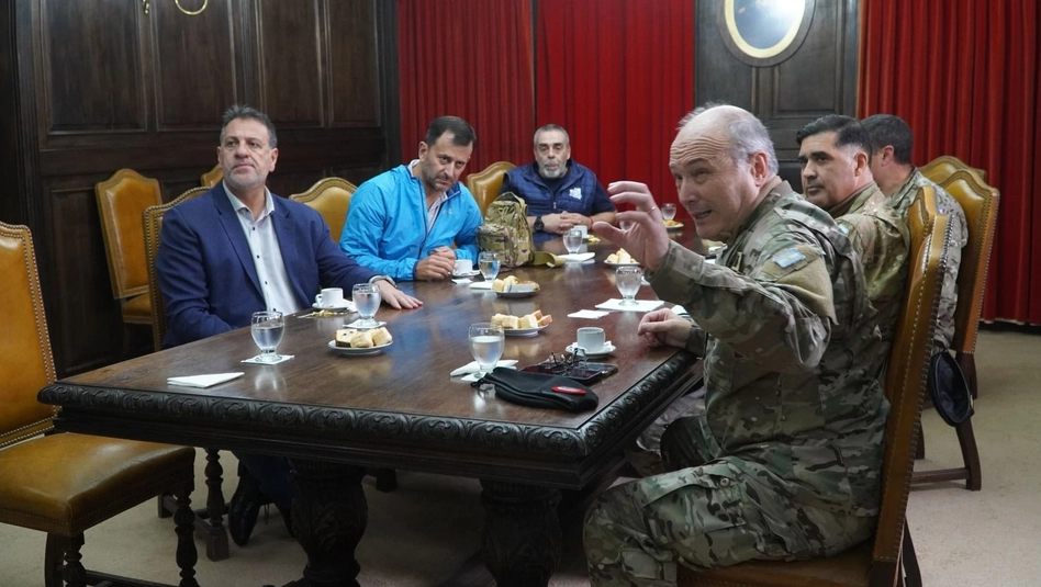 La Pampa coordina con el Ejército la creación de un Comité de Crisis ante catástrofes naturales