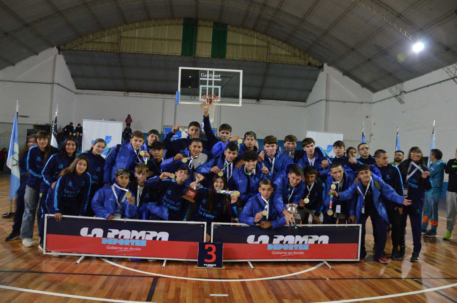 Podios de La Pampa en los Juegos Patagónicos