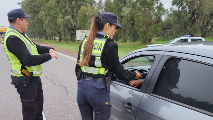 Se detectaron 11 alcoholemias positivas durante operativos de tránsito