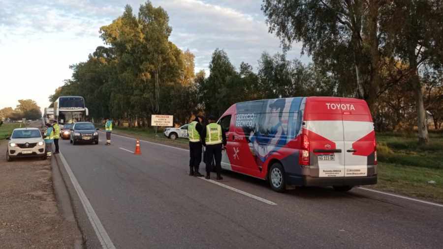 Se detectaron 12 alcoholemias positivas durante operativos de tránsito