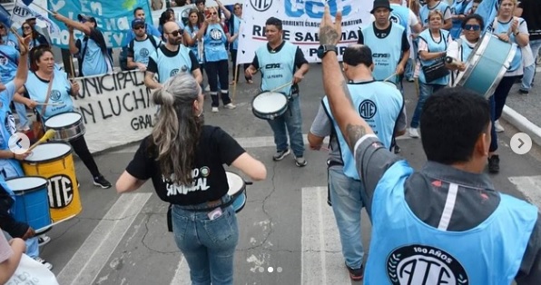 ATE le reclama a Provincia la entrega de ropa a estatales de la Ley 643