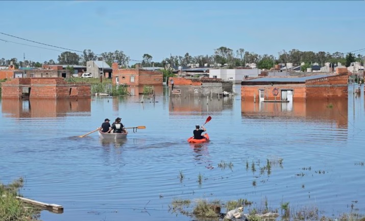 El Gobierno vetó en su totalidad la ley de emergencia por las inundaciones en Bahía Blanca