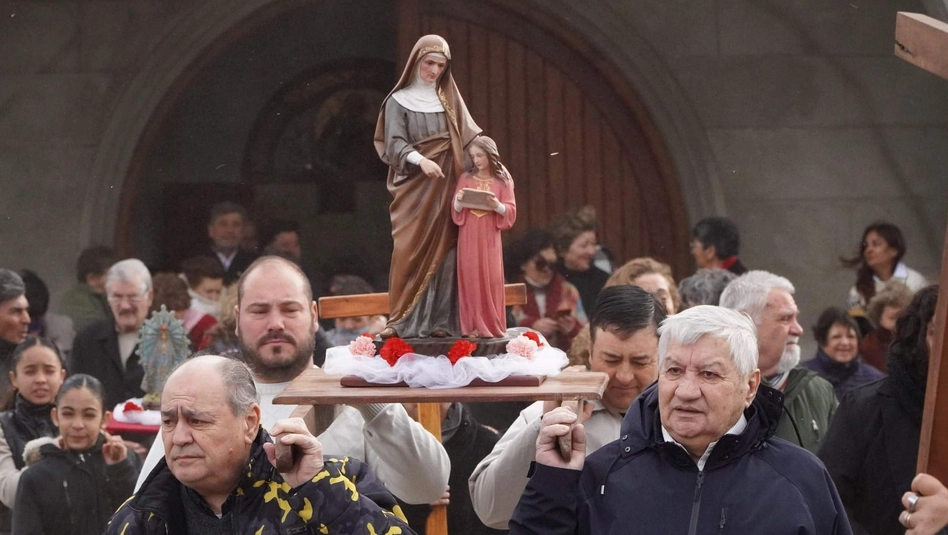 Maisonnave celebró con emoción el centenario de la Capilla Santa Ana