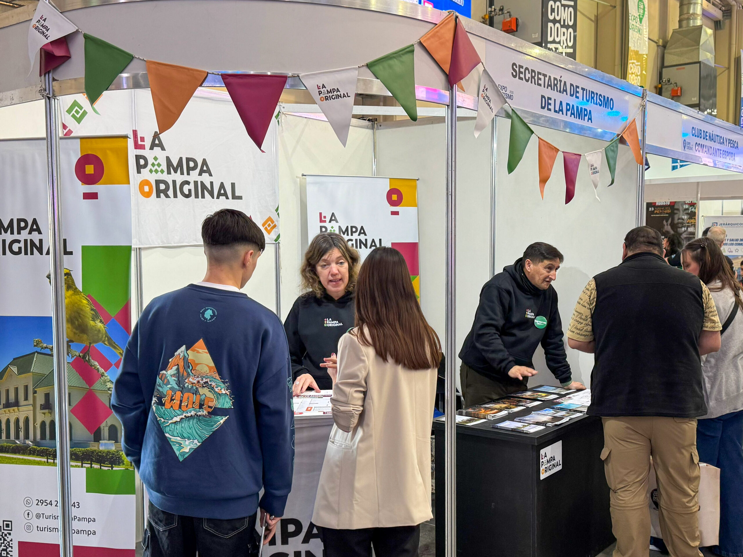 La Pampa brilla en la “Expo Turismo Comodoro”