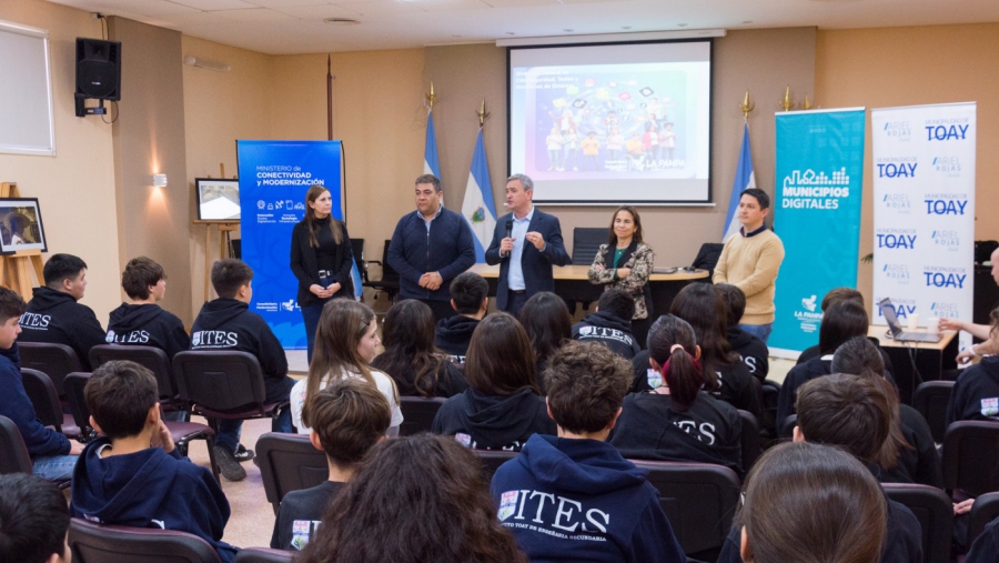 El programa municipios digitales llegó a Toay