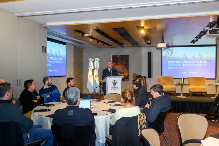 La Pampa: el gobernador Ziliotto presentó “Destino Vaca Muerta”