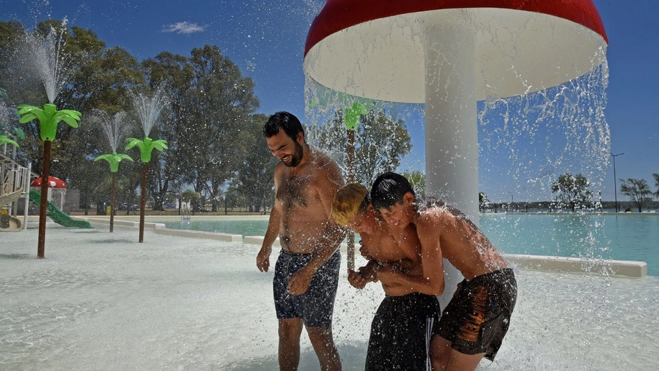 La Pampa bajo una jornada sofocante: Santa Rosa superó los 41 grados y sigue el alerta por calor extremo