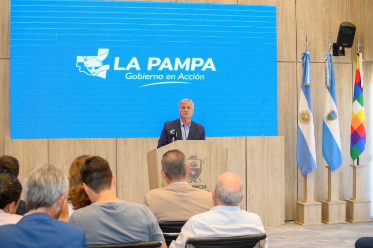 El gobernador Ziliotto dio una conferencia de prensa e hizo un balance institucional y político de 2025