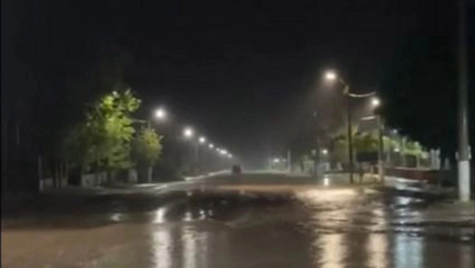 Puelén: coordinan asistencia tras el temporal que anegó calles y viviendas