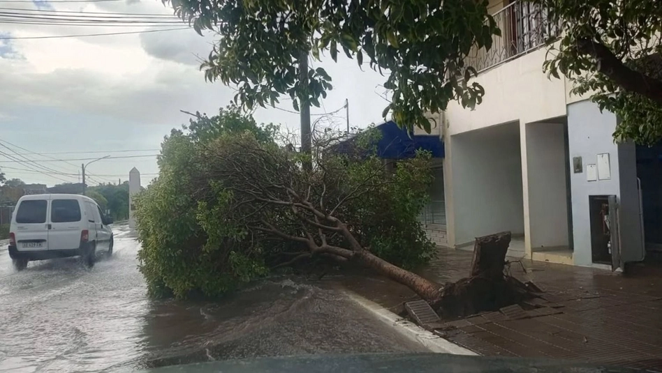 General Acha: una severa tormenta provocó importantes daños y dejó sin agua a parte de la ciudad