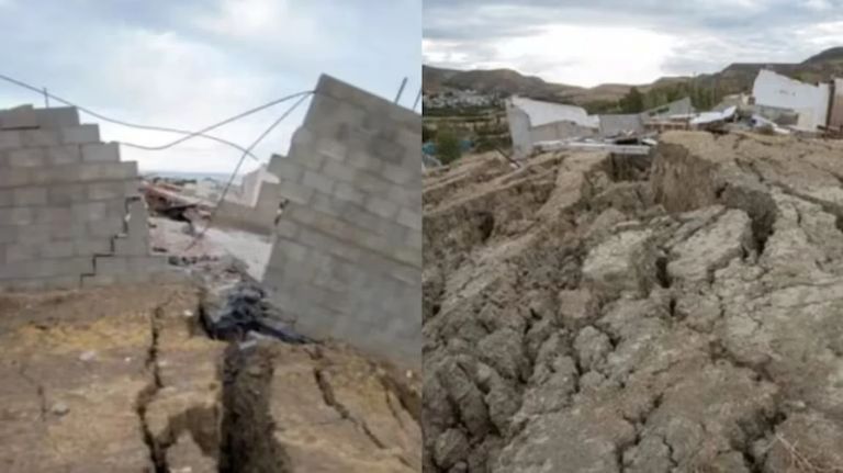 Comodoro Rivadavia: declararon la emergencia geológica y urbanística tras el derrumbe de un cerro