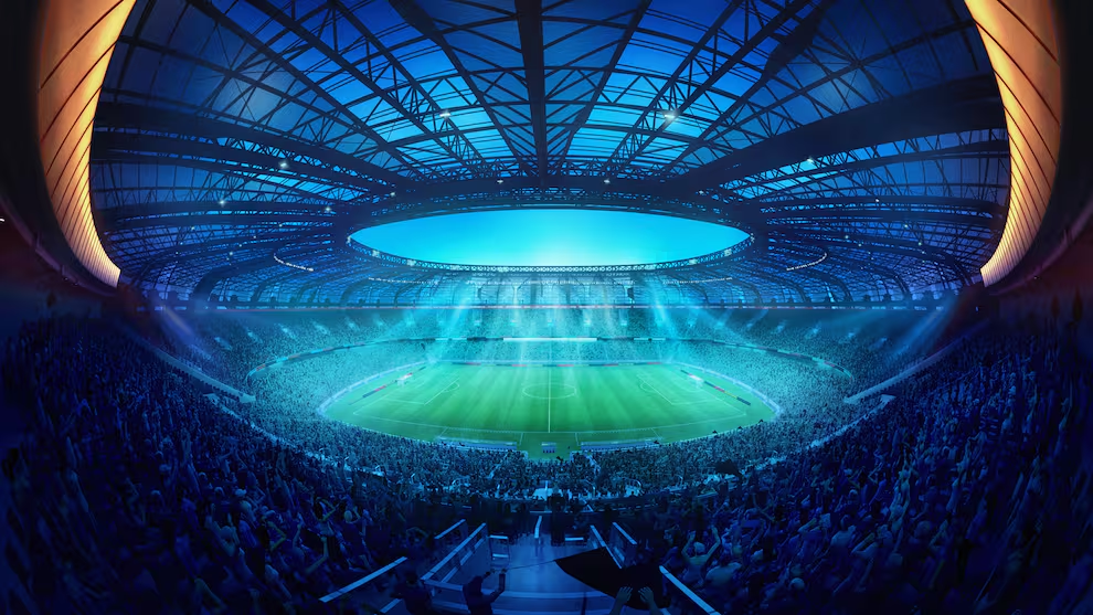 Construyen el estadio de fútbol más imponente de América latina: una megaobra con tecnología alemana que hará historia en el deporte