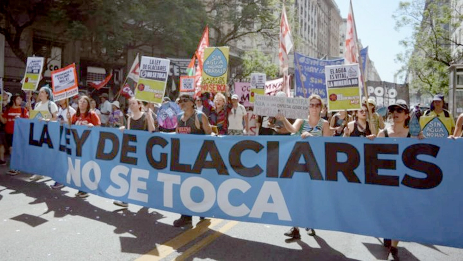 La Pampa en alerta por la avanzada mendocina sobre los glaciares y el agua