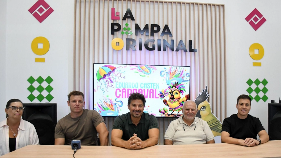 Eduardo Castex: dos días de color y música con el Carnaval Tricolor