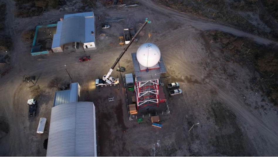 Santa Isabel: fue exitosa la prueba del radar y quedará operativo en breve