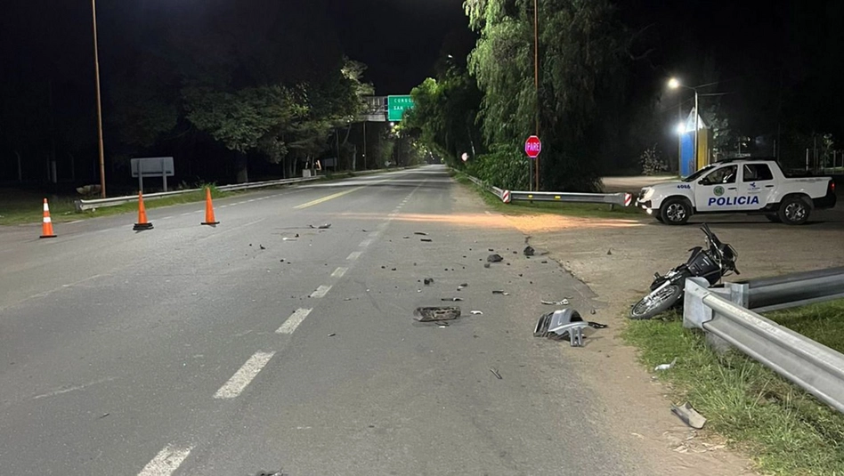 Santa Rosa: chocó a dos mujeres en moto, huyó y lo identificaron por la patente