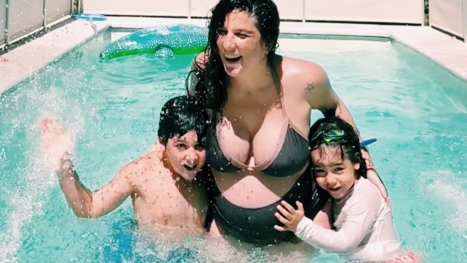 Juana Repetto volvió a casa con Timoteo y mostró la tierna bienvenida que le prepararon sus hijos