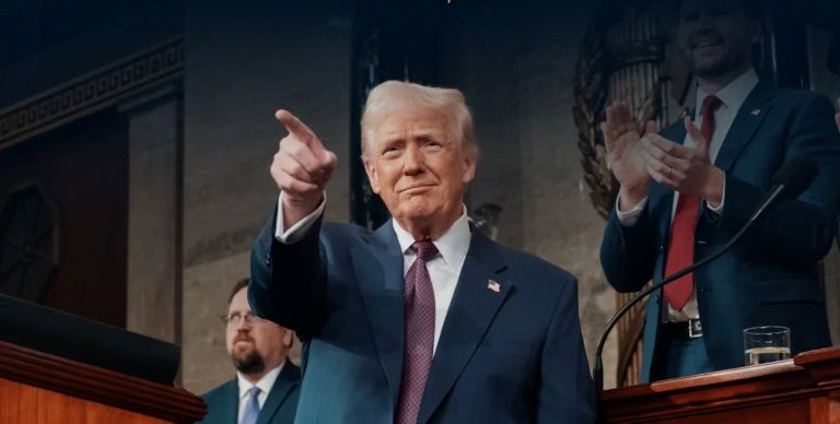 Estados Unidos: Trump alabó su propia gestión y afirmó que Estados Unidos “está más fuerte que nunca”