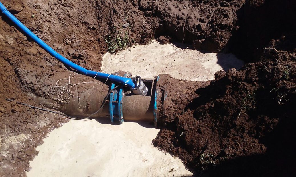 Se rompió el acueducto de Santa Rosa y falta agua en parte de la ciudad