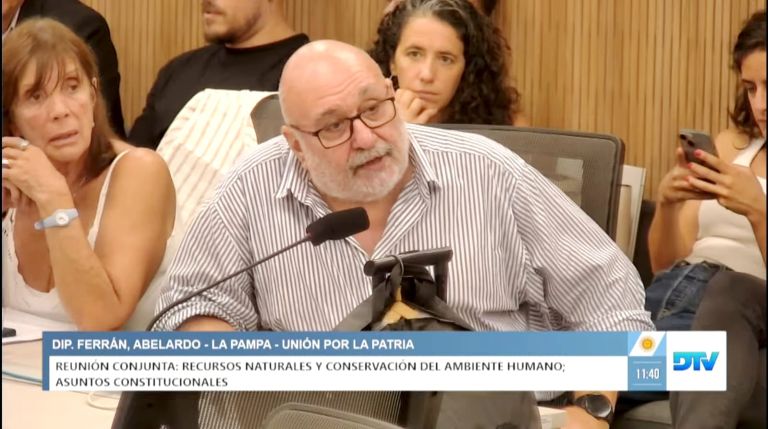 Diputados del PJ La Pampa votarán en contra de reformar la Ley de Glaciares