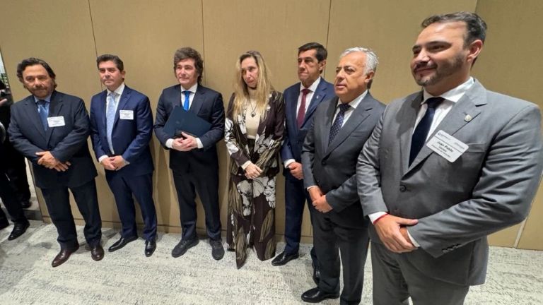 Ni Milei ni ministros atendieron a gobernadores en Nueva York