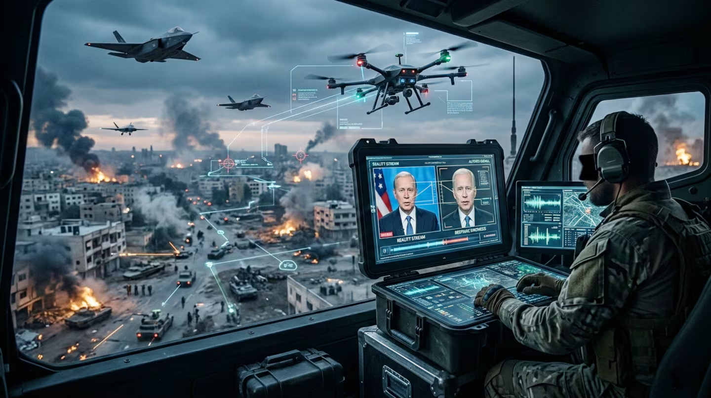 La guerra algorítmica: cómo los drones, la IA y los deepfakes cambiaron el rumbo de los conflictos bélicos